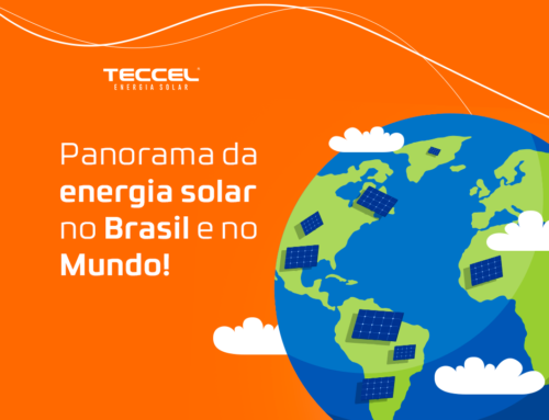 Panorama de energia solar no Brasil e no mundo